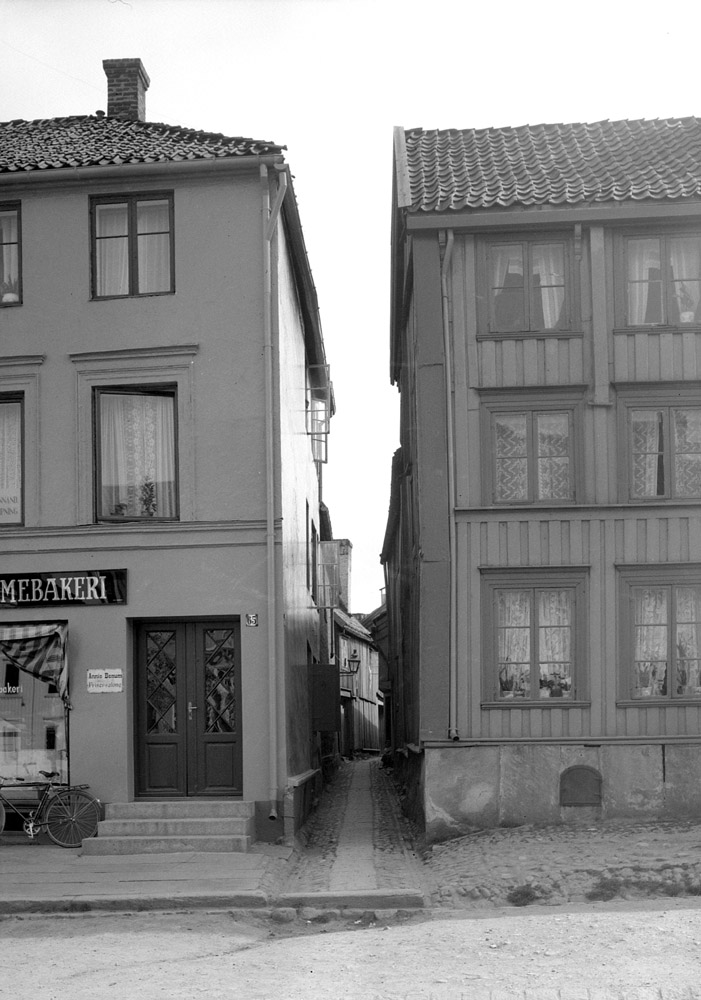 Skradikveita sett fra Prinsen ca 1930 Foto: Schrøder - Sverresborg Trøndelag Folkemuseum©