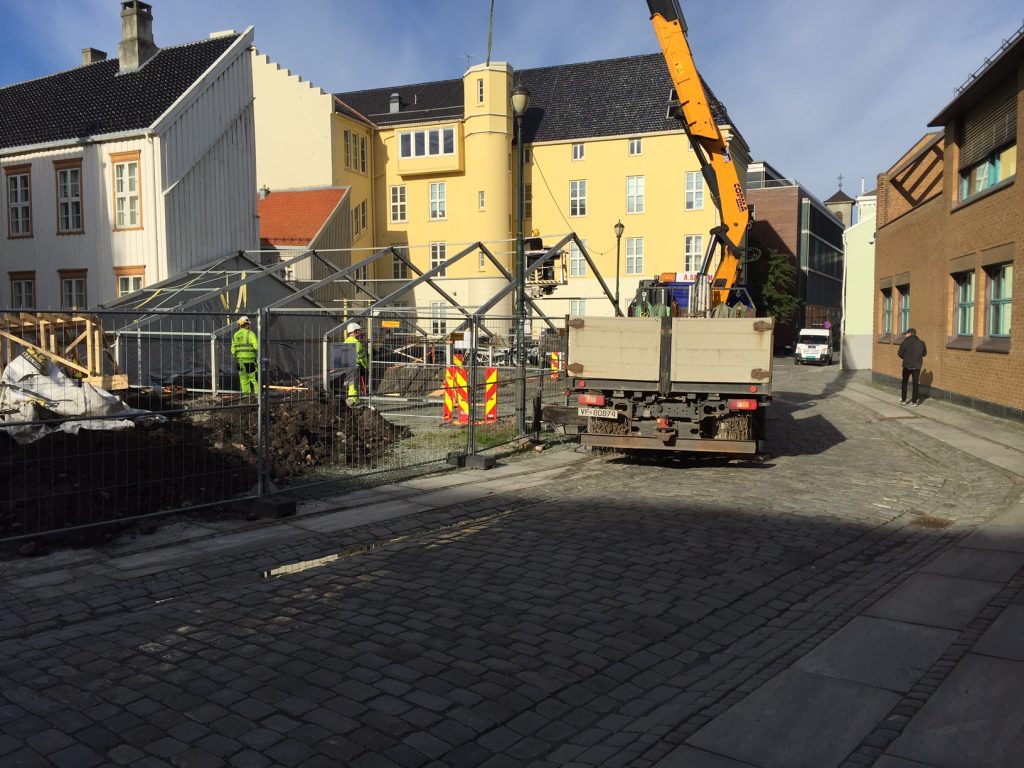 Byggingen av Krambugata 2 B
