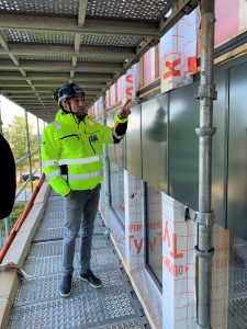 Ny fasade i Tungaveien 30