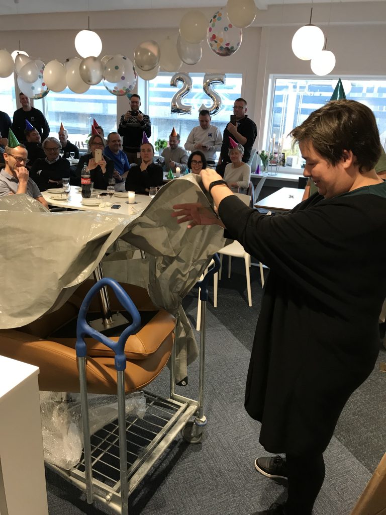 Hege Rimol 25 år i Koteng Eiendom