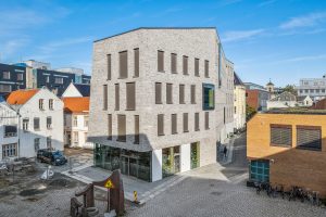 Tegl på gamle og nye bygg