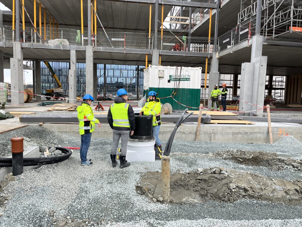 Bergvarmepumpe på Leangen Næringsbygg