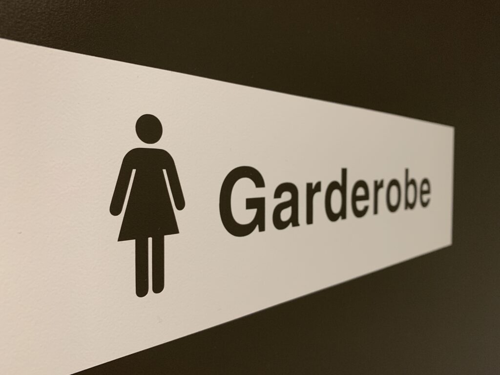 Fint med muligheten til en dusj.