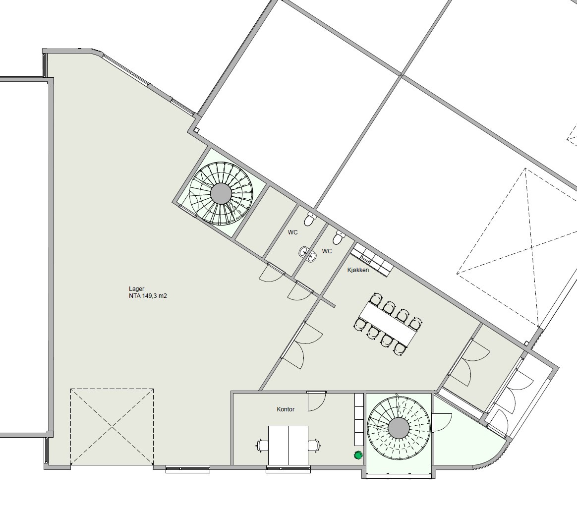 Plantegning 1. etasje