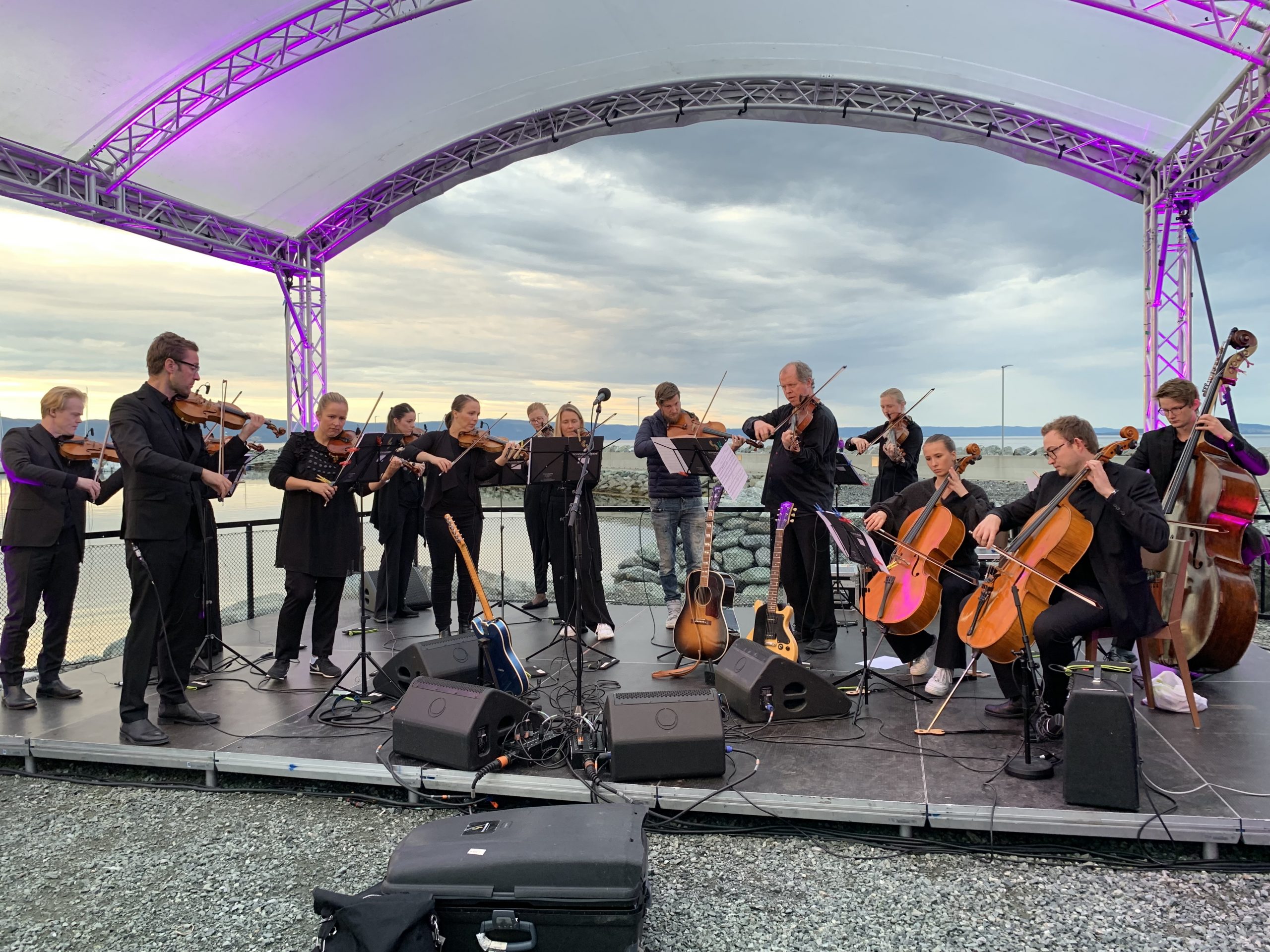 Trondheimsolistene på Grilstad Marina