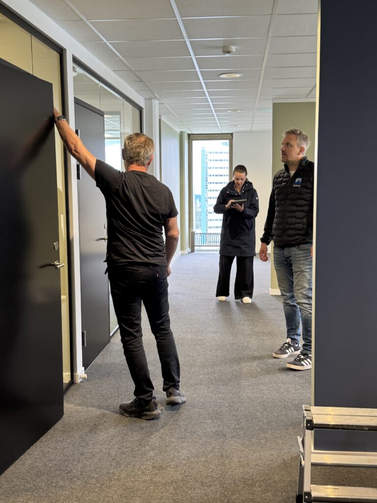 Gjennomgang leielokalet