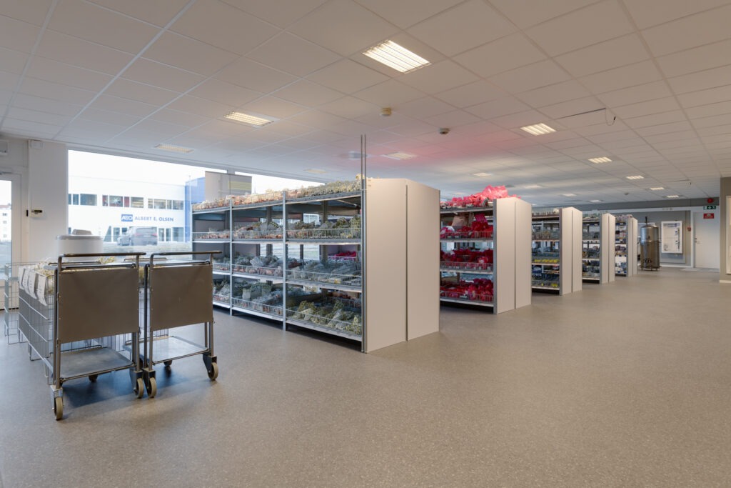 Butikklokale sokkel 2 Butikklokale i sokkelen i Fossegrenda 17. Foto Oscar Stoltenberg.