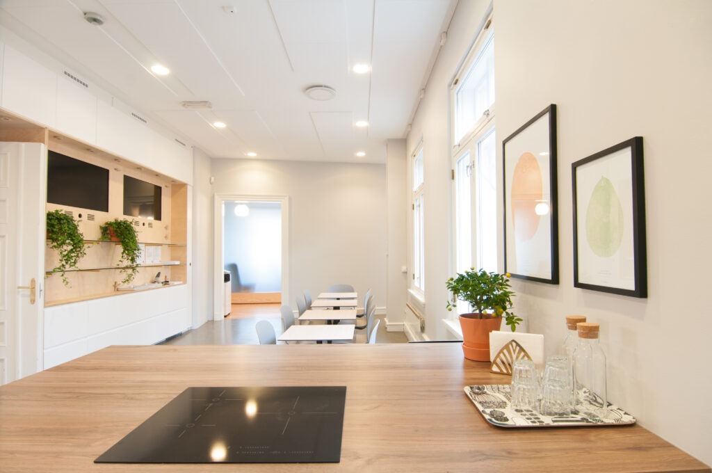 Sosial sone. Foto: Koteng Eiendom