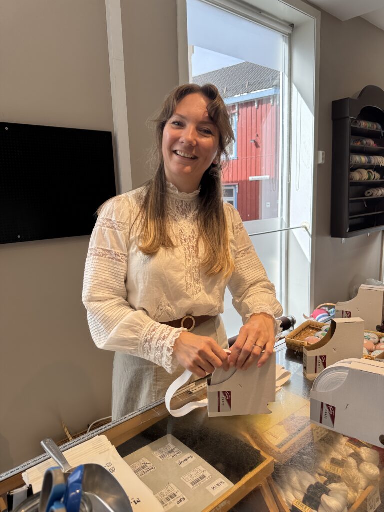 Butikksjef Trine Merethe