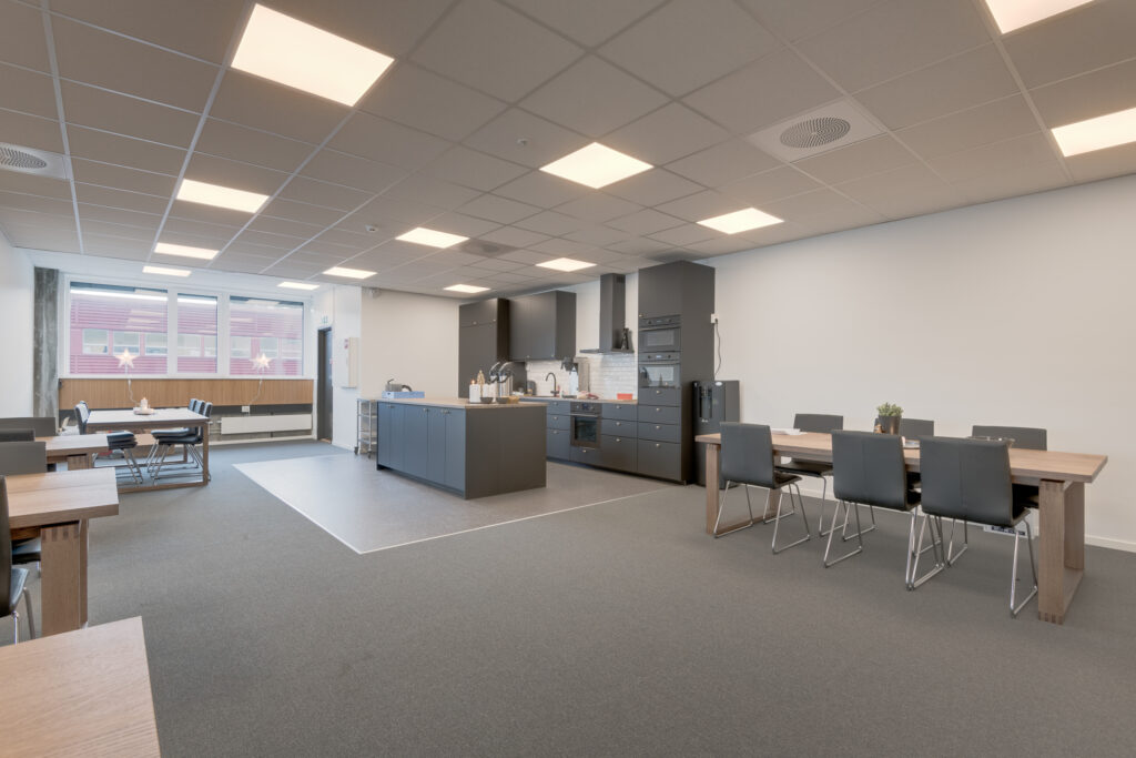 Kjøkken og pauserom. Foto Oscar Stoltenberg