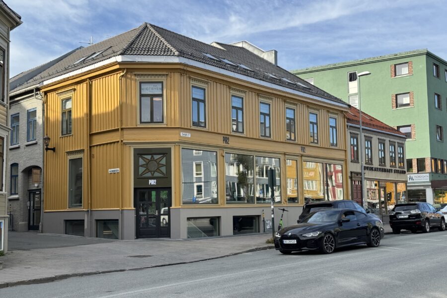 Fjorgata 21 nymalt etter Byantkvarens råd.