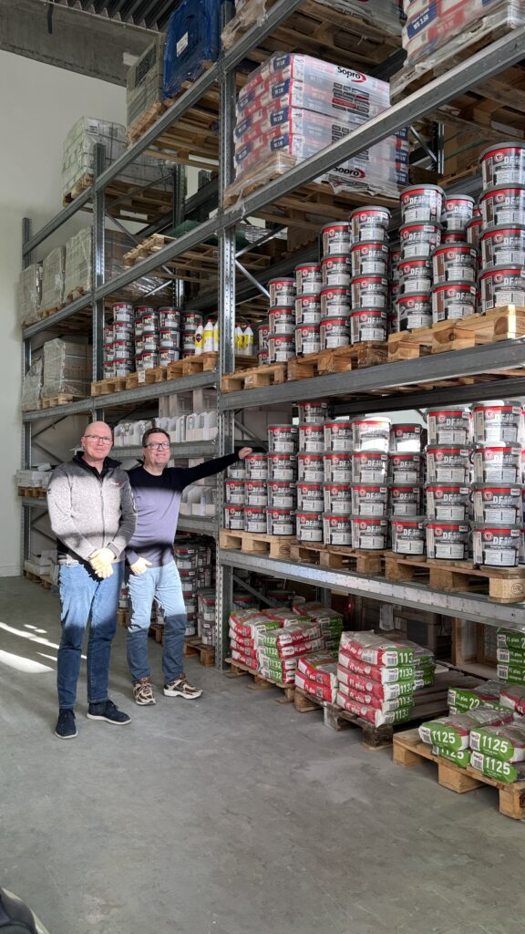 Stort, fint høylager.