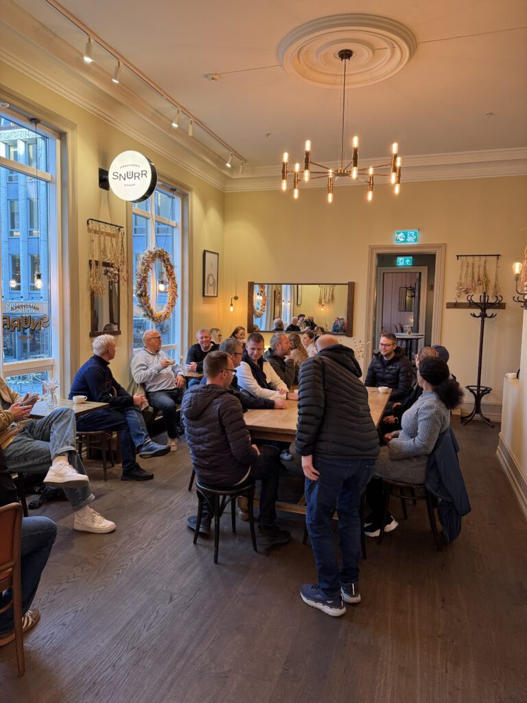 Frokostkaffe på Snurr