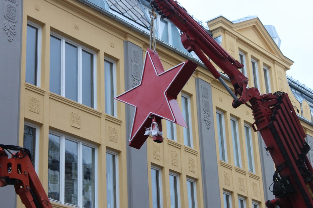 Ny stjerne i Carl Johans gate 3. Foto: Koteng Eiendom AS