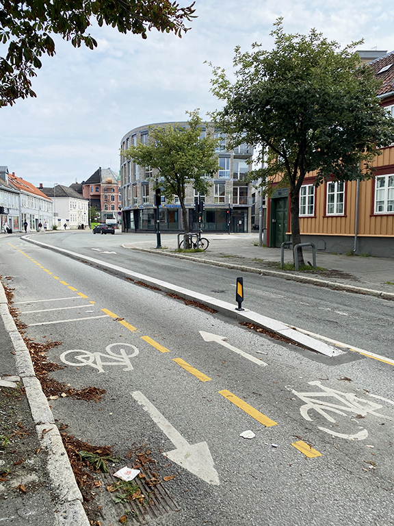 Olav Tryggvasonsgate 51 sykkelfelt