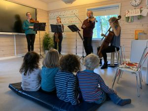 Trondheimsolistene på Krinkelkroken barnehage