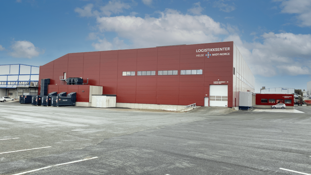 Industriveien 59 - ny himmel Industriveien 59 - Logistikksenter Helse Midt-Norge