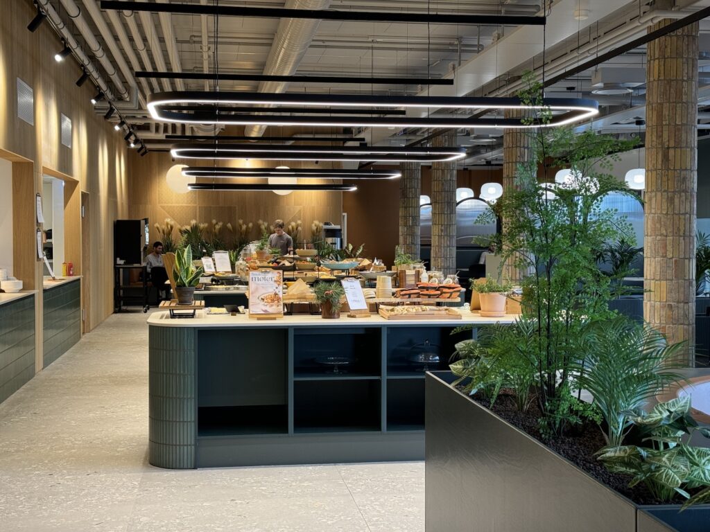 Kantine i kontorbygg i Trondheim