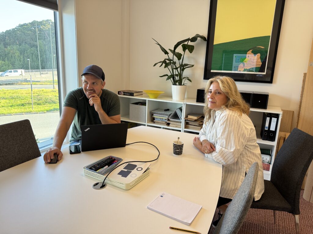 Kartlegging ombruk Fartein og Anette