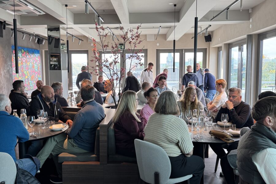 Nydelig lunsj på Kombo