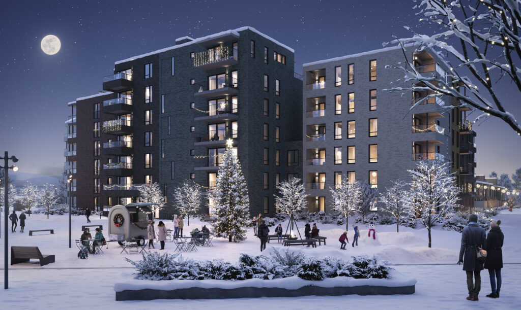 Leangen_Trinn 1_Eksteriør_Vinkel 10_Miljø Vinter_v5_3destate.no