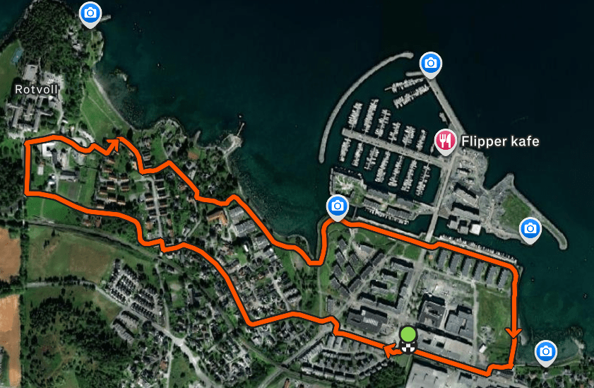 Joggeløypa til løpegruppa