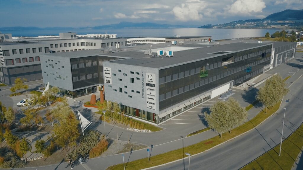 Strindfjordvegen 1, en del av Næringsområdet på Grilstad