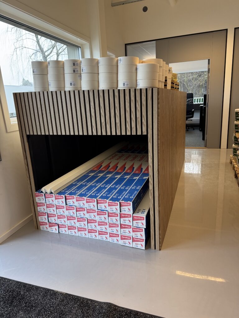 Spesialbygget interiør Spesialbygd innredning av våre snekkere.