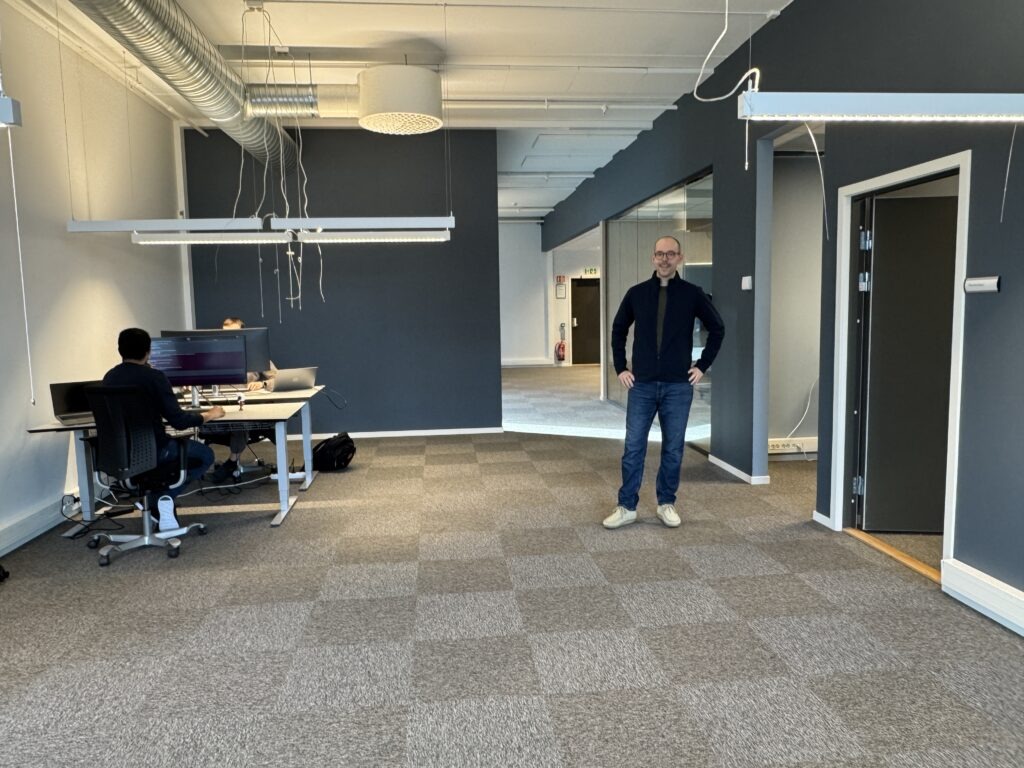 Romslige lokaler med vekstmuligheter.